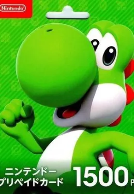 Nintendo eShop Card Giappone 1500 YEN Solo account giapponesi