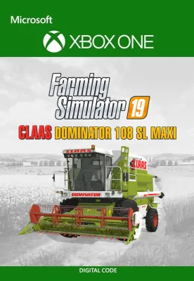 Farming Simulator 19: CLAAS DOMINATOR 108 SL MAXI (DLC)
