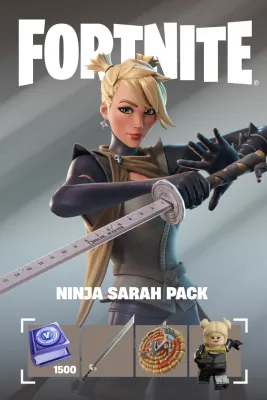 Fortnite - Ninja Sarah Pack + 1,500 V-Bucks Challenge