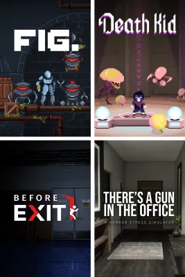 Death Kid + Before Exit : Supermarket + fig. + There's a Gun in the Office bundle