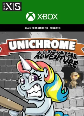 Unichrome: A 1-Bit Unicorn Adventure