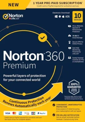 Norton 360 Premium 75GB