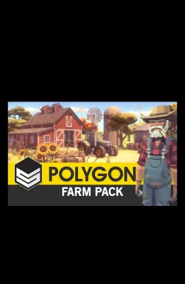 Polygon Farm, Polygon City, and Polygon Prototype Bundle Synty Studios Key