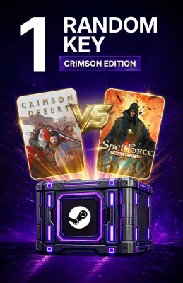 1 Random Steam key - 50/50 CRIMSON