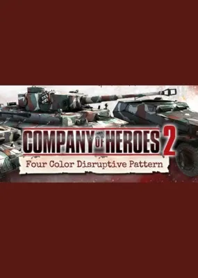 CoH2 German Skin 4 Color Disruptive Pattern DLC