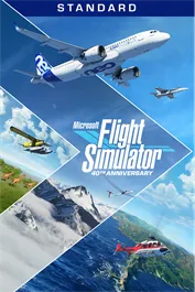 Microsoft Flight Simulator (2020) Standard 40th Anniversary Edition (Windows / Xbox Series X|S)