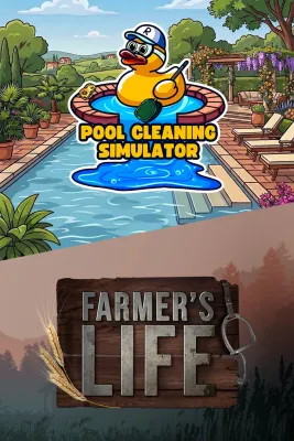 Pool Cleaning Simulator & Farmer's Life Bundle