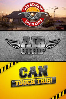 Gas Station Simulator, Airstrip DLC and Can Touch This DLC Bundle