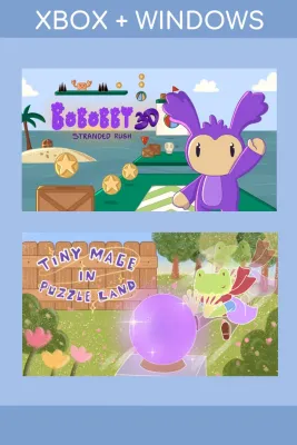 Bobobby 3D: Stranded Rush / Tiny Mage in Puzzle Land (Bundle)