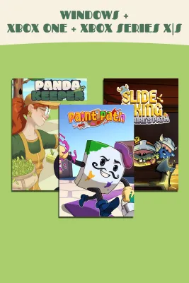 Paint Path + Panda Keeper + Slide Viking: Treasure's Path (Bundle)