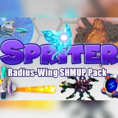 Spriter - Radius-Wing SHMUP Animated Art Pack (DLC)
