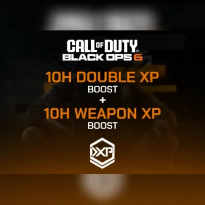Call of Duty: Black Ops 6 - 10 Hours Double XP Boost + 10 Hours Weapon XP Boost (DLC)