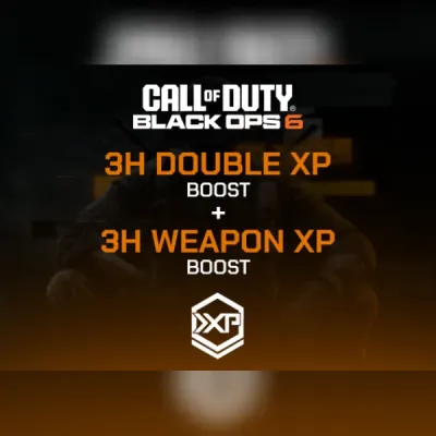 Call of Duty: Black Ops 6 - 3 Hours Double XP Boost + 3 Hours Weapon XP Boost (DLC)