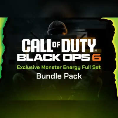 Call of Duty: Black Ops 6 - Exclusive Monster Energy Full Set Bundle Pack (DLC)