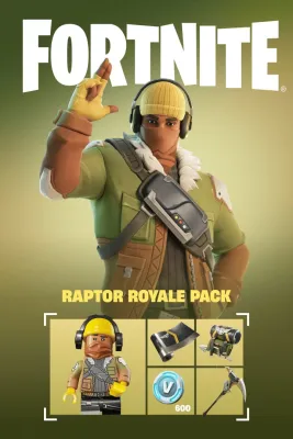 Fortnite - Raptor Royale Pack + 600 V-Bucks