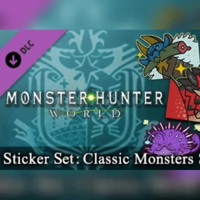 Monster Hunter: World - Sticker Set: Classic Monsters Set (DLC) (PC) Steam Gift