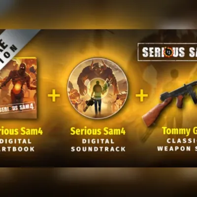 Serious Sam 4 Deluxe Edition Upgrade (PC) Steam Gift