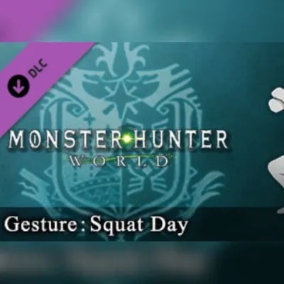 Monster Hunter: World - Gesture: Squat Day (DLC) (PC) Steam Gift