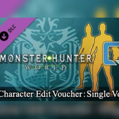 Monster Hunter: World - Character Edit Voucher: Single Voucher (DLC) (PC) Steam Gift