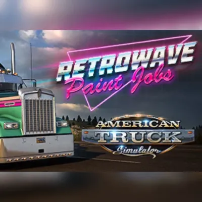 American Truck Simulator - Retrowave Paint Jobs Pack (PC) Steam Gift