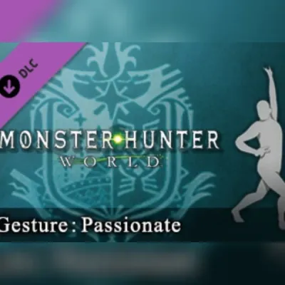 Monster Hunter: World - Gesture: Passionate (DLC) (PC) Steam Gift