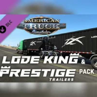 American Truck Simulator - Lode King & Prestige Trailers Pack (DLC) (PC) Steam Gift