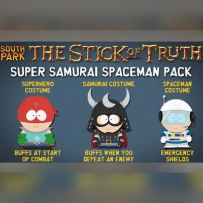 South Park: The Stick of Truth - Super Samurai Spaceman Pack (DLC) (PC) Steam Gift