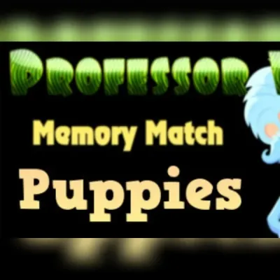 Professor Watts Memory Match Puppies