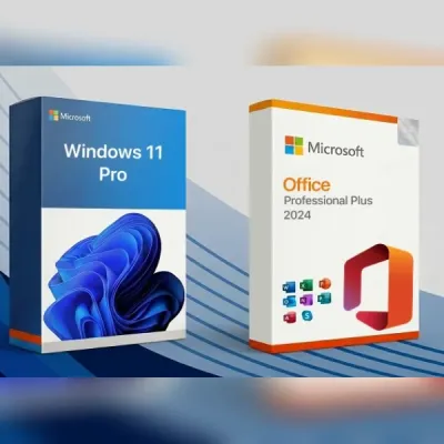 Microsoft Windows 11 Pro & Microsoft Office 2024 - LTSC Professional Plus Bundle