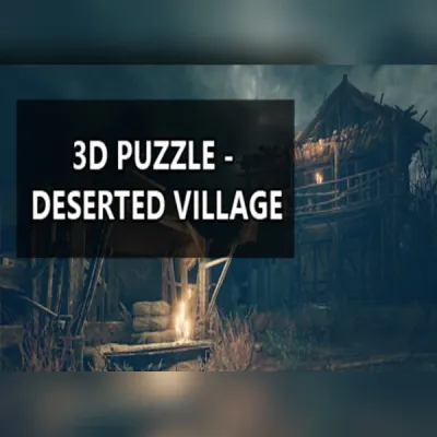 3D PUZZLE - Deserted Village