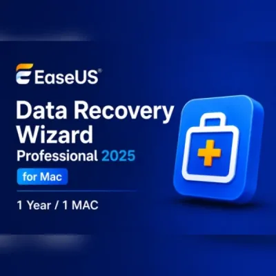 EaseUS Data Recovery Wizard Professional 2025 for Mac (1 MAC)