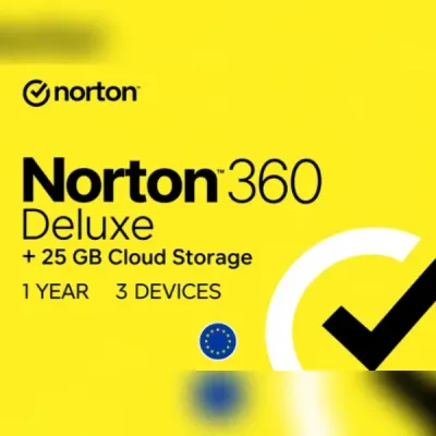 Norton 360 Deluxe + 25 GB Cloud Storage
