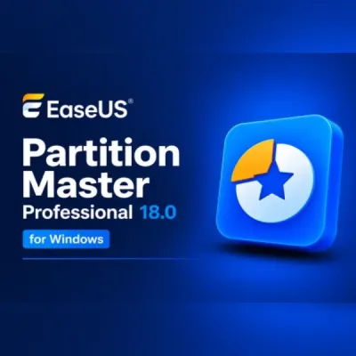 EaseUS Partition Master Professional 18.0 for Windows