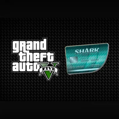Grand Theft Auto V and Megalodon Shark Cash Card Bundle (PC) Rockstar Games Launcher Key