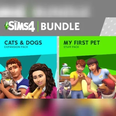 The Sims 4 Cats & Dogs Plus My First Pet Stuff Bundle (DLC)