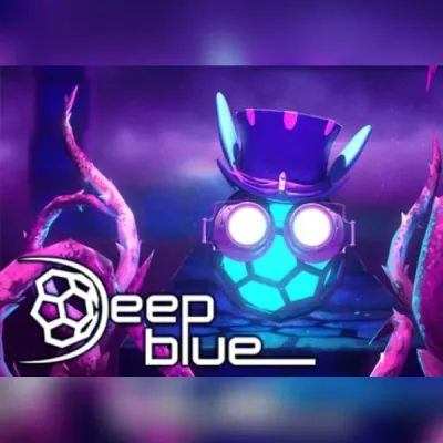 Deep Blue 3D Maze in Space