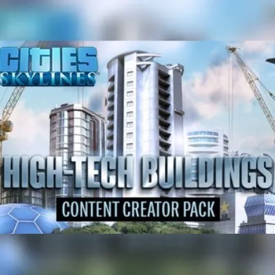 Cities: Skylines - Content Creator Pack: High-Tech Buildings (DLC) (PC) Steam Key - EMEA+US