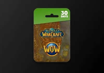 World of Warcraft 30 Days Time Card