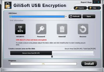 Gilisoft USB Encryption