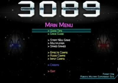 3089 -- Futuristic Action RPG