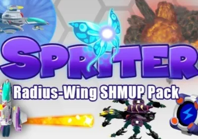 Spriter - Radius-Wing SHMUP Animated Art Pack
