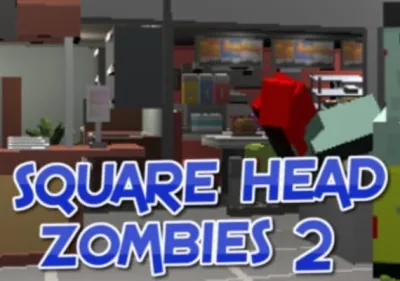 Square Head Zombies 2 - FPS Game