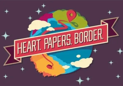 Heart. Papers. Border.