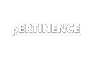 Pertinence