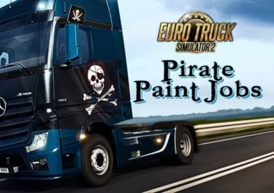 Euro Truck Simulator 2 - Pirate Paint Jobs Pack DLC