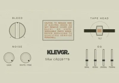 Klevgrand: DAW Cassette Tape Deck Emulation