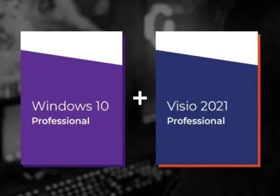Windows 10 Professional + Visio Professional 2021