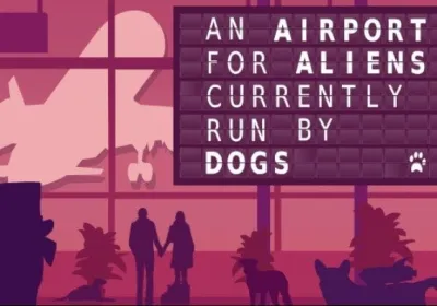 An Airport For Aliens Currently Run By Dogs