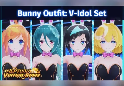 Neptunia Virtual Stars - Bunny Outfit: V-Idol Set DLC