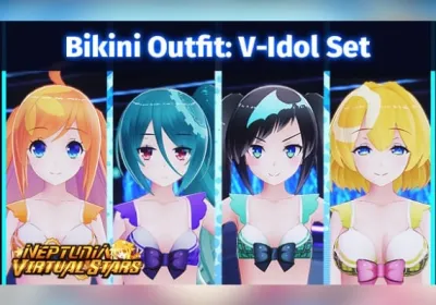 Neptunia Virtual Stars - Bikini Outfit: V-Idol Set DLC